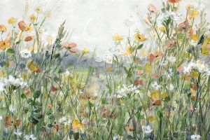 Woodland Meadow by Carol Robinson Oil Painting