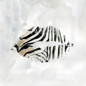 Zebra Kisses II by Carol Robinson Oil Painting