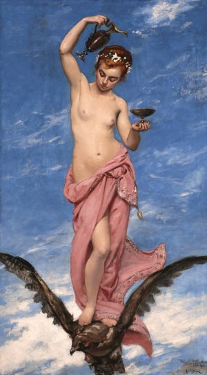 Hebe by Carolus-Duran Oil Painting