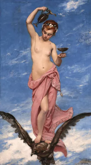 Hebe by Carolus-Duran Oil Painting