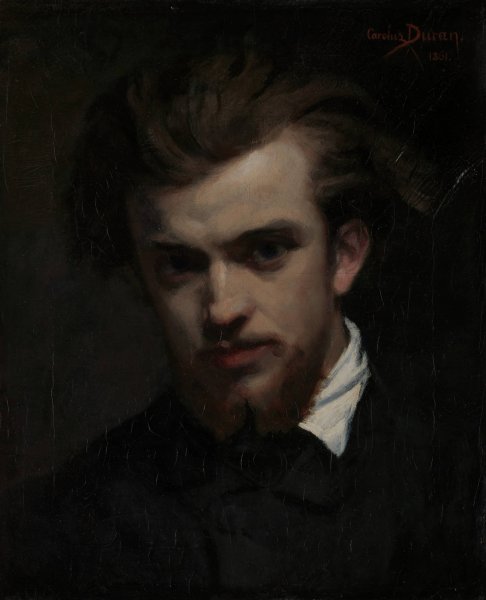 Henri Fantin-Latour  by Carolus-Duran - Hand-Painted Oil Painting Reproduction