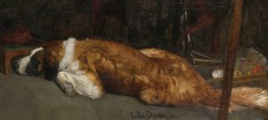 Le Chien by Carolus-Duran Oil Painting