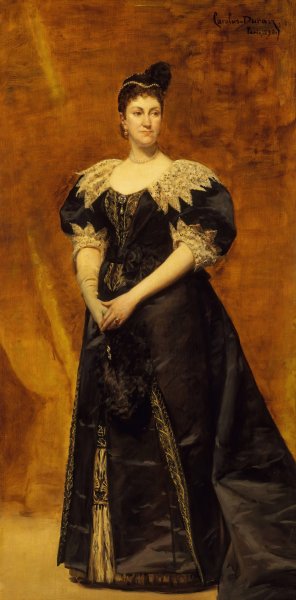 Mrs. William Astor by Carolus-Duran Oil Painting