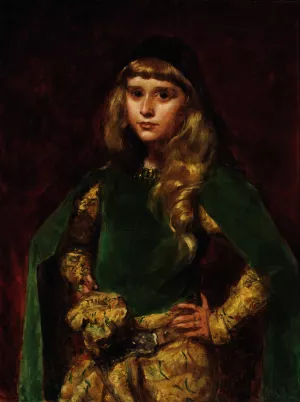 Natalie at Ten Oil painting by Carolus-Duran