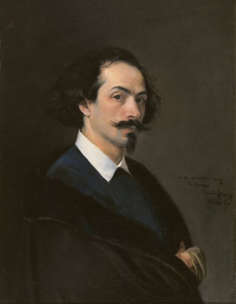 Painter Matias Moreno  by Carolus-Duran - Hand-Painted Oil Painting Reproduction