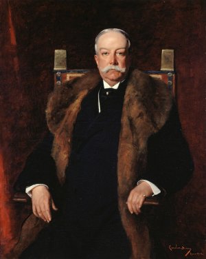 Portrait d'Augustus Gurnee by Carolus-Duran Oil Painting