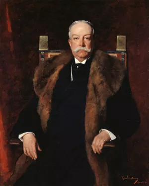 Portrait d'Augustus Gurnee by Carolus-Duran Oil Painting