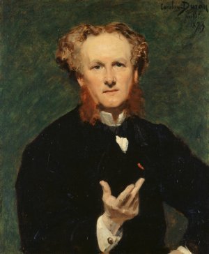 Portrait d'Etienne Haro by Carolus-Duran Oil Painting