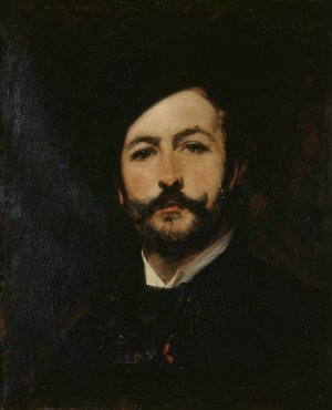 Portrait du baron Antoine d'Ezpeleta by Carolus-Duran Oil Painting