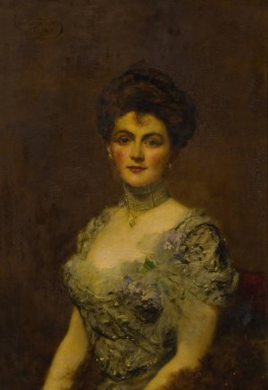 Portrait of a Woman by Carolus-Duran Oil Painting