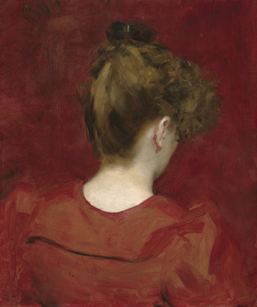 Study of Lilia  by Carolus-Duran - Hand-Painted Oil Painting Reproduction
