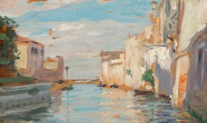 View of Venice by Carolus-Duran Oil Painting