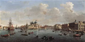 Bacino di San Marco painting by Gaspar Van Wittel