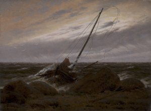 After the Storm by Caspar David Friedrich Oil Painting
