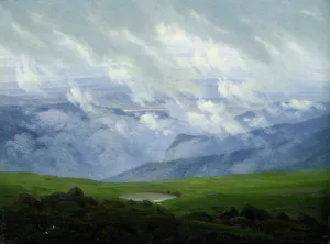 Drifting Clouds by Caspar David Friedrich Oil Painting