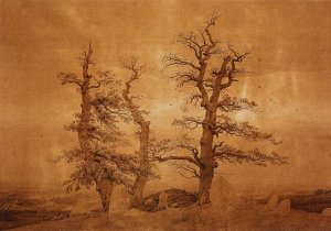 Giant Grave by the Sea Oil painting by Caspar David Friedrich