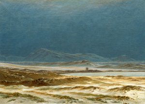 Northern Landscape, Spring by Caspar David Friedrich Oil Painting