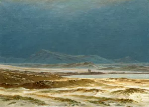 Northern Landscape, Spring by Caspar David Friedrich - Oil Painting Reproduction