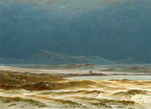 Northern Landscape, Spring Oil painting by Caspar David Friedrich