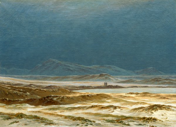 Northern Landscape, Spring by Caspar David Friedrich - Hand-Painted Oil Painting Reproduction