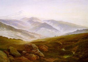 Riesengebirge by Caspar David Friedrich Oil Painting