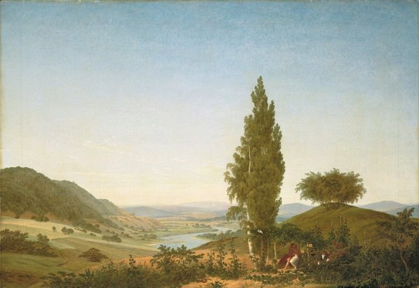 Summer by Caspar David Friedrich - Hand-Painted Oil Painting Reproduction