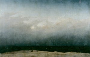 The Monk by the Sea Oil painting by Caspar David Friedrich