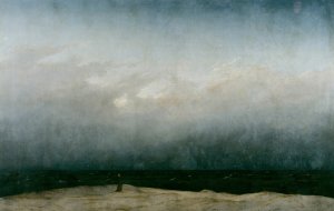 The Monk by the Sea by Caspar David Friedrich Oil Painting