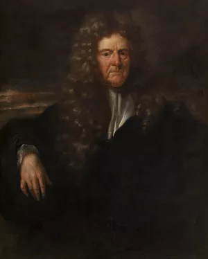 Andries Eugeen van Valckenisse, Town Clerk of Antwerp by Caspar Jacob Van Opstal The Younger Oil Painting