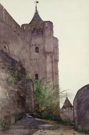 Carcassonne by Cass Gilbert Oil Painting