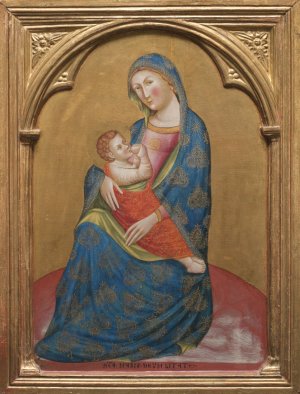 Madonna of Humility by Caterino Veneziano Oil Painting