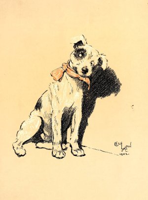 A Dog Day 02 by Cecil Charles Windsor Aldin Oil Painting