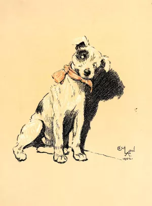 A Dog Day 02 by Cecil Charles Windsor Aldin Oil Painting