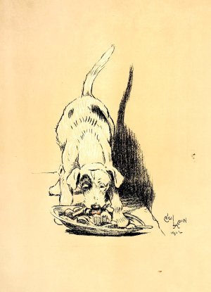 A Dog Day 09 by Cecil Charles Windsor Aldin Oil Painting