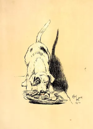 A Dog Day 09 by Cecil Charles Windsor Aldin Oil Painting