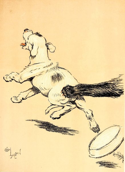 Main Product Photo of A Dog Day 11  Painting by Cecil Charles Windsor Aldin
