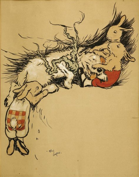 Main Product Photo of Original illustration  Painting by Cecil Charles Windsor Aldin