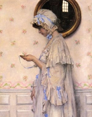 The Miniature by Cecil Jay Oil Painting