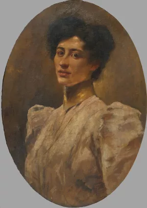 Victoria Steiger by Cecil Van Haanen Oil Painting