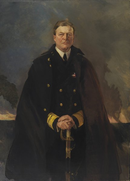 Admiral Sir David Beatty, Lord Beatty  by Cecilia Beaux - Hand-Painted Oil Painting Reproduction
