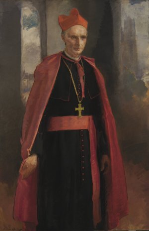 Cardinal Mercier by Cecilia Beaux Oil Painting