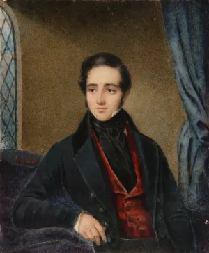 Manuel Remirez and Barreda by Cecilio Corro Oil Painting