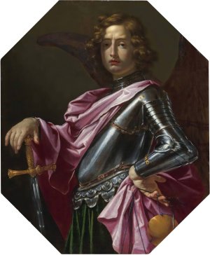 Saint Michael The Archangel by Cesare Dandini Oil Painting