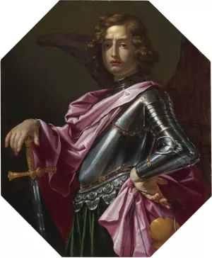 Saint Michael The Archangel by Cesare Dandini Oil Painting