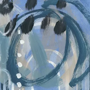 Dwellings I Oil Painting by Chariklia Zarris - Contemporary