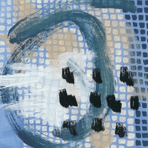 Dwellings IV Oil painting by Chariklia Zarris