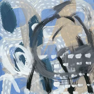Dwellings VI Oil Painting by Chariklia Zarris - Bestsellers