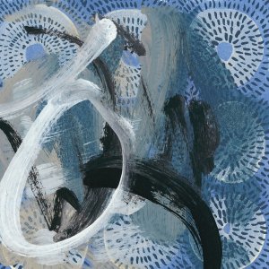 Dwellings VII Oil painting by Chariklia Zarris