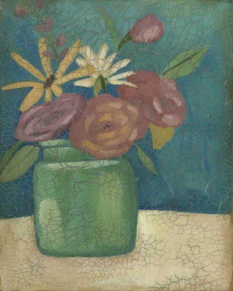 Flower Market II by Chariklia Zarris - Hand-Painted Oil Painting Reproduction