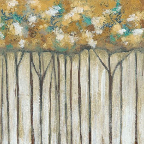 Main Product Photo of Golden Canopy I Painting by Chariklia Zarris